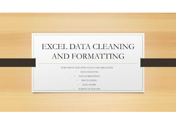 excel data cleaning, data formatting, data conversion